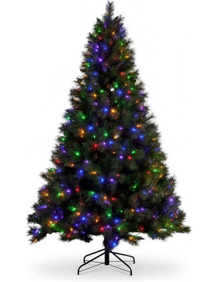 Christabelle 2.3m 7.5ft Grand Sierra Christmas Tree Pre Lit Multi Function LED Memory Wire image 1