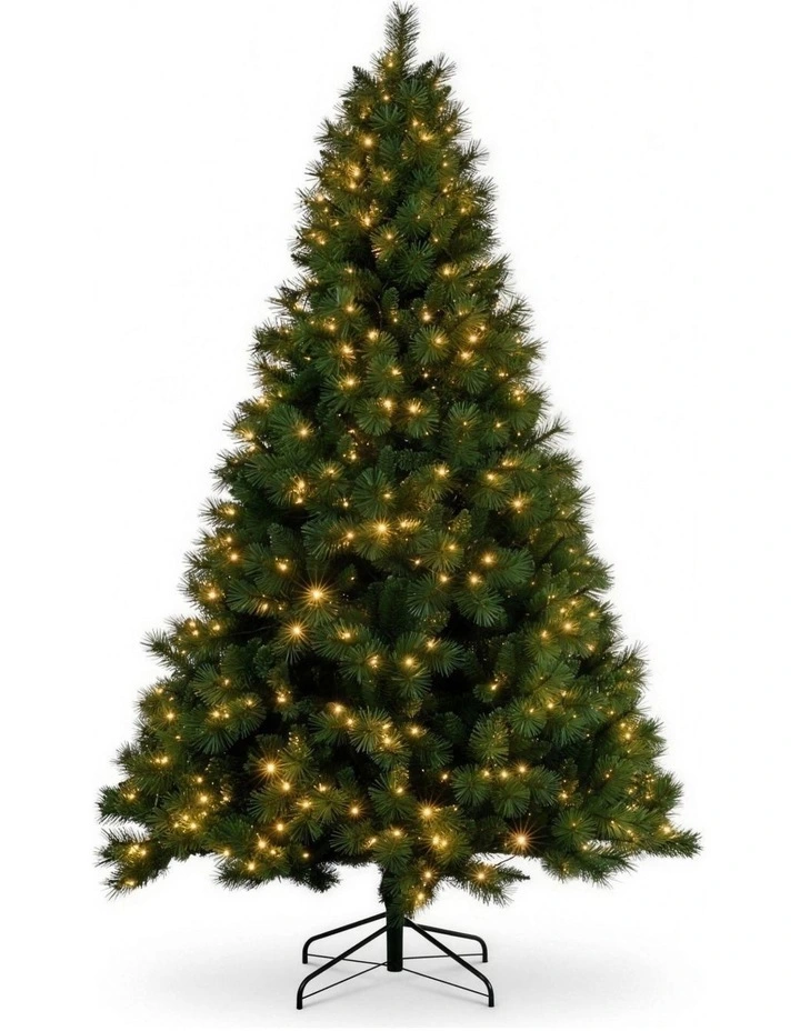 Christabelle 2.3m 7.5ft Grand Sierra Christmas Tree Pre Lit Multi Function LED Memory Wire image 3