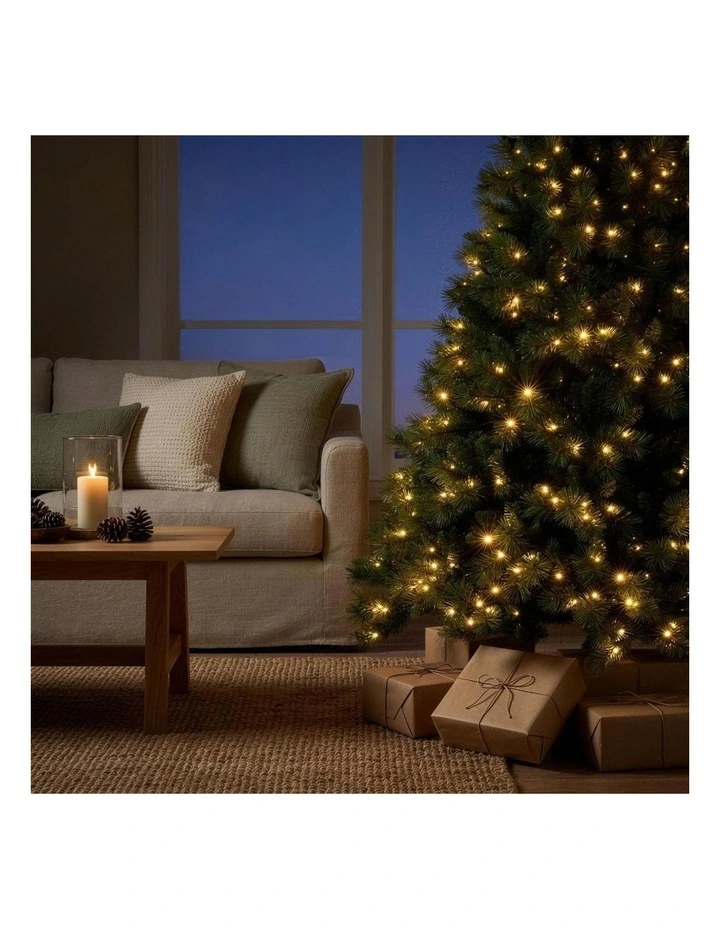 Christabelle 2.3m 7.5ft Grand Sierra Christmas Tree Pre Lit Multi Function LED Memory Wire image 7
