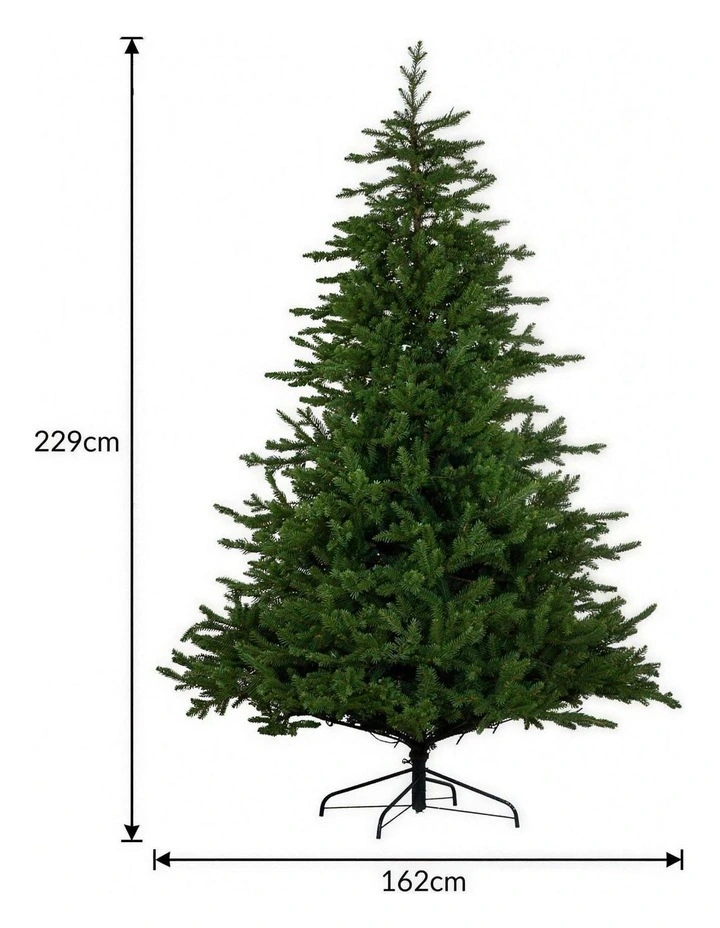 Christabelle 2.3m 7.5ft Bellewood Fir Christmas Tree Pre Lit Multi Function LED Power Connect image 3