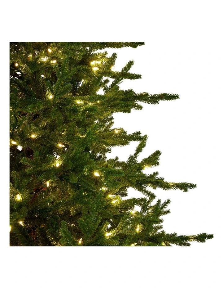 National Tree Company 9ft 2.7m Bellewood Fir Pre-Lit Artificial Christmas Tree Multi-Function LED image 5