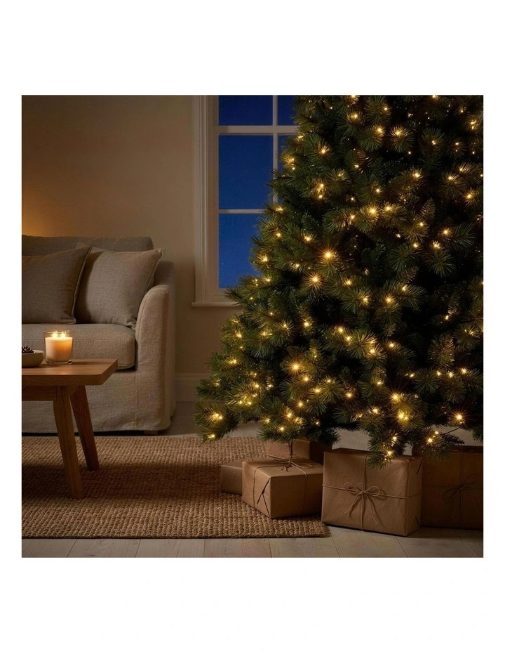 Christabelle 1.8m 6ft Grand Sierra Christmas Tree Pre Lit Multi Function LED Memory Wire image 7