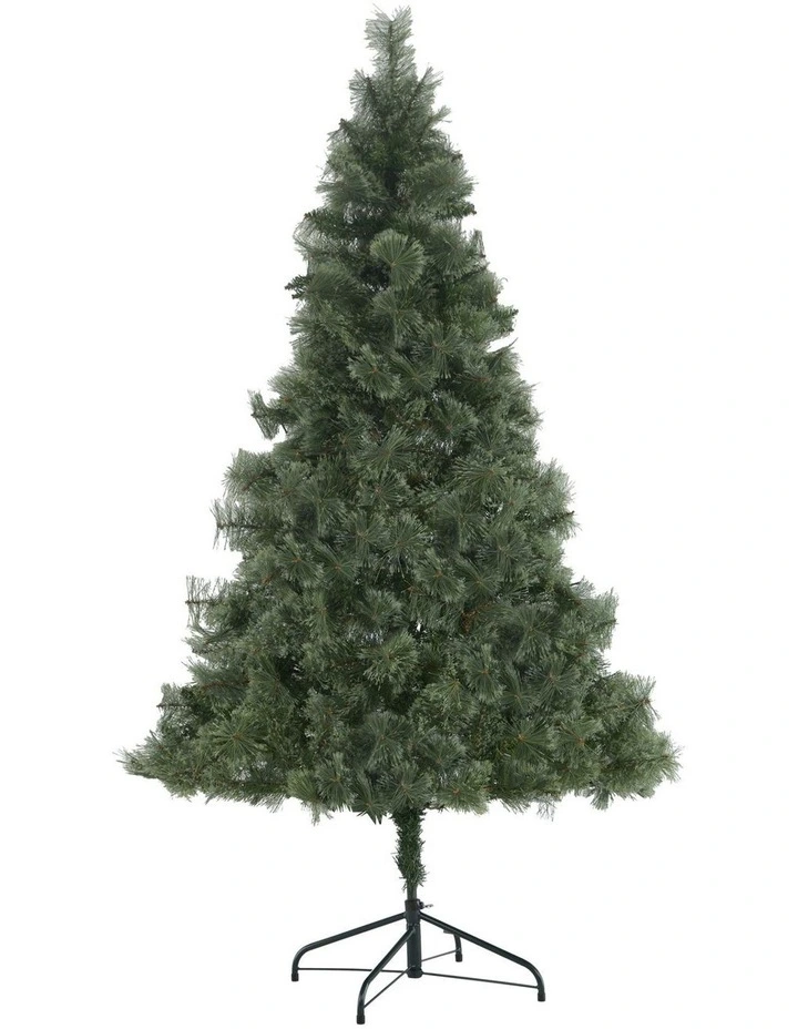 1.8m Christmas Tree Cashmere Pine 6ft Pre-Lit with LED Lights image 2