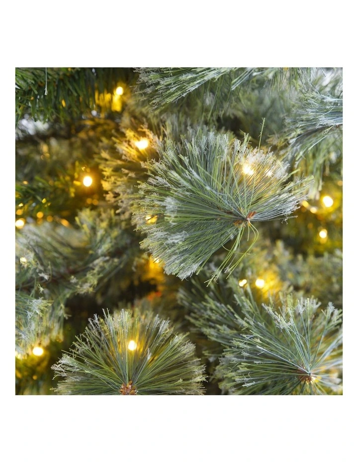 1.8m Christmas Tree Cashmere Pine 6ft Pre-Lit with LED Lights image 4
