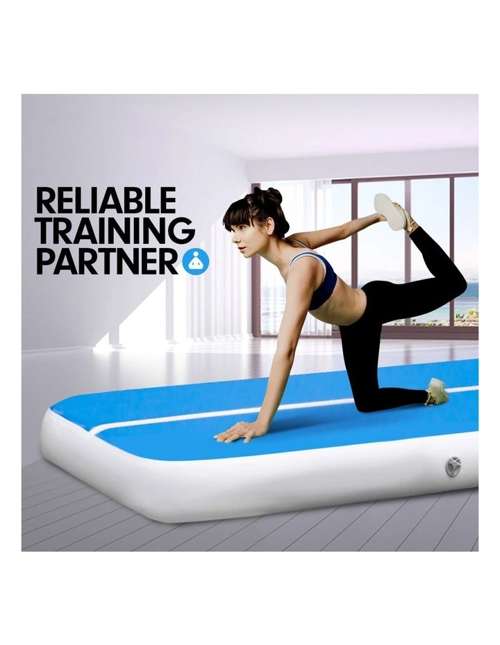 Powertrain Airtrack 20cm Thick 5m x 1m Inflatable Gymnastics Tumbling Mat Air Track image 3