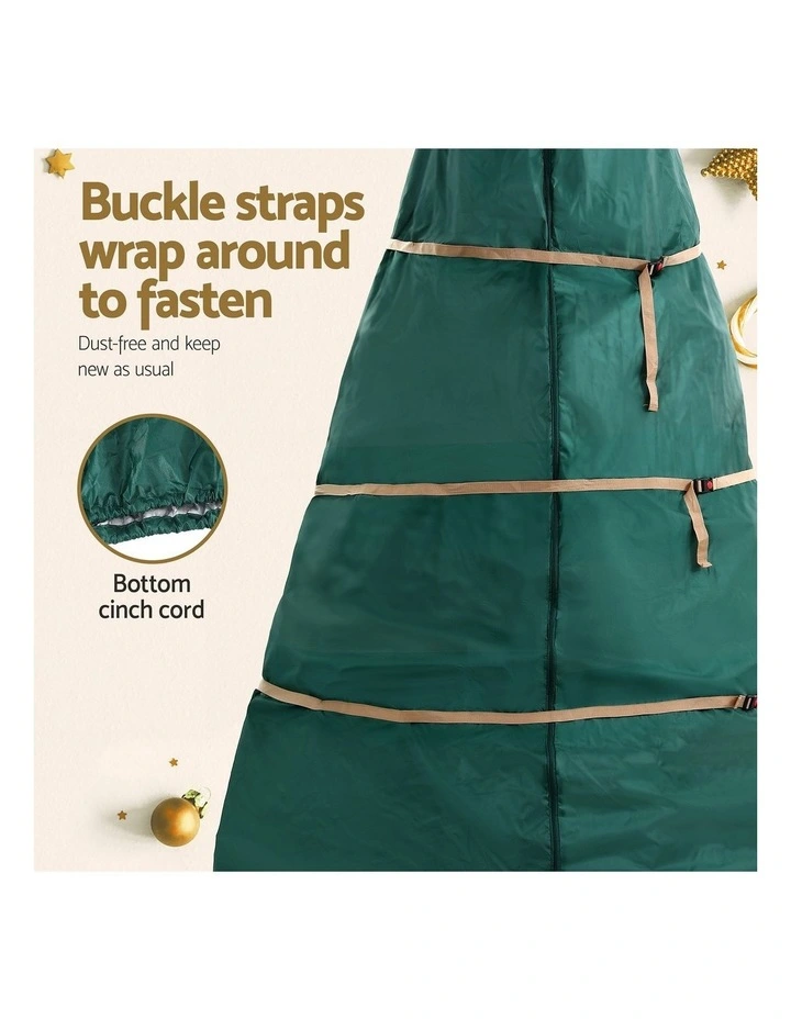 Jingle Jollys 2.7m Artificial Christmas Tree 1590 Tips with Oxford Storage Bag Green image 5