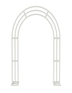 Heavy Duty Metal Garden Arch Rose Arbor For Climbing Plants Wedding Party Decor