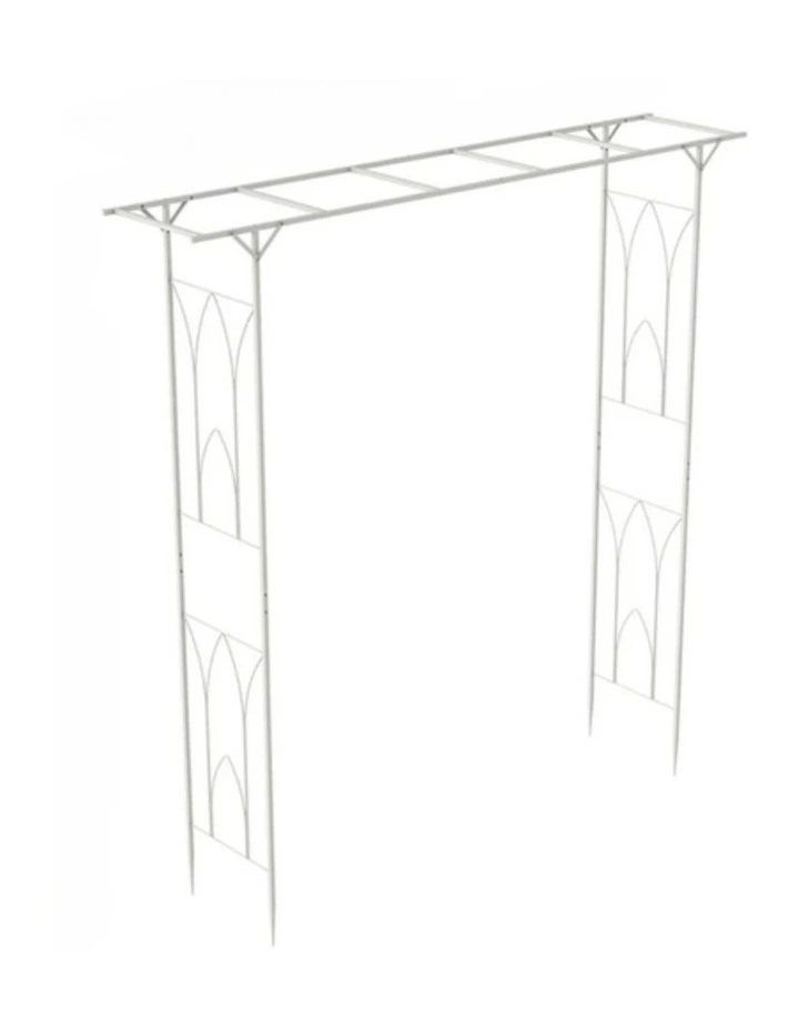 Stereoscopic Metal Garden Arch Arbor Trellis Outdoor Pergola Wedding Arch for Climbing Plants image 1