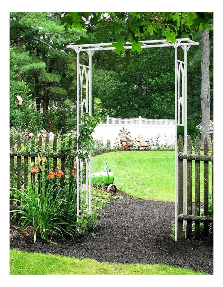 Stereoscopic Metal Garden Arch Arbor Trellis Outdoor Pergola Wedding Arch for Climbing Plants image 4