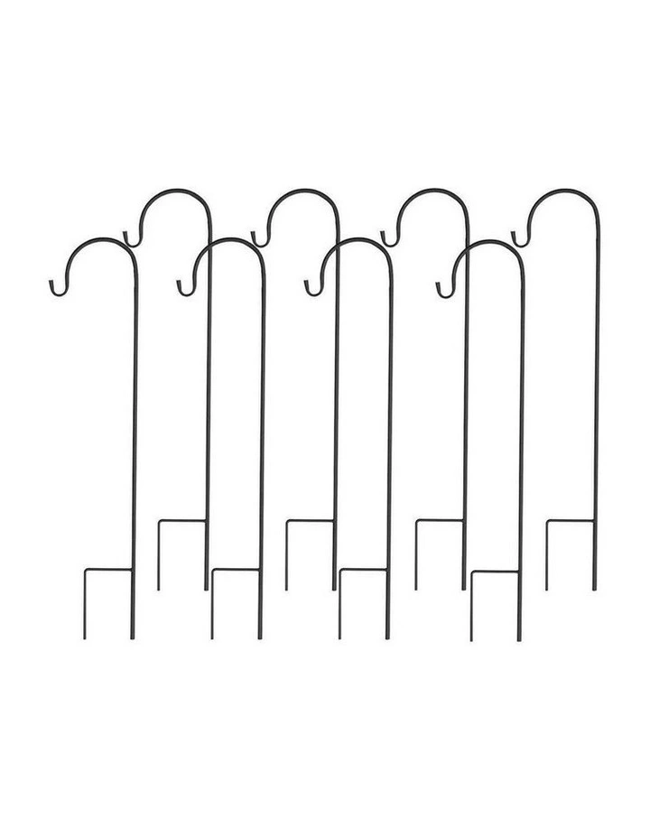 Set of 8 Anti-wind Shepherd Hooks For Garden Wedding Venue Decorations Reusable image 1