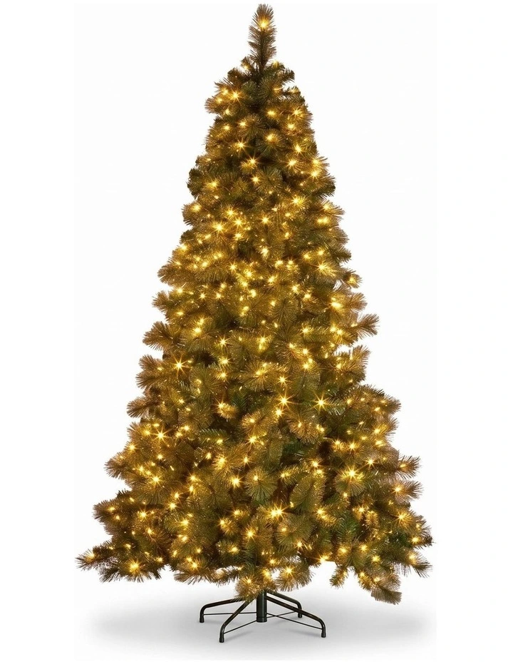 Christabelle 7.5ft Christmas Tree 61cm Wreath LED Lights 2.7m Garland with LED Light Home image 2