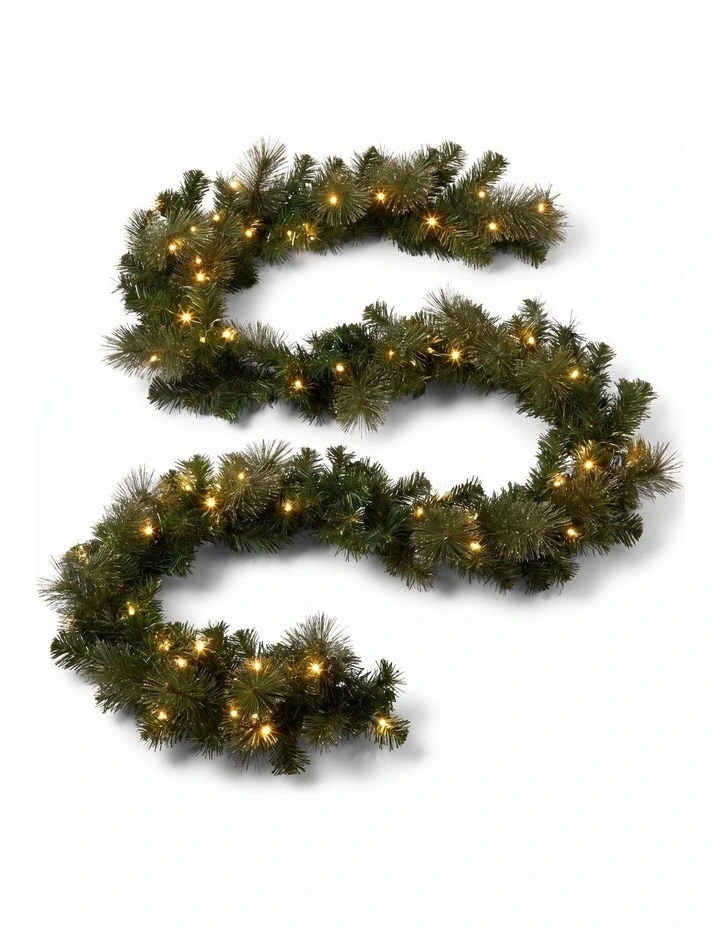 Christabelle 7.5ft Christmas Tree 61cm Wreath LED Lights 2.7m Garland with LED Light Home image 4