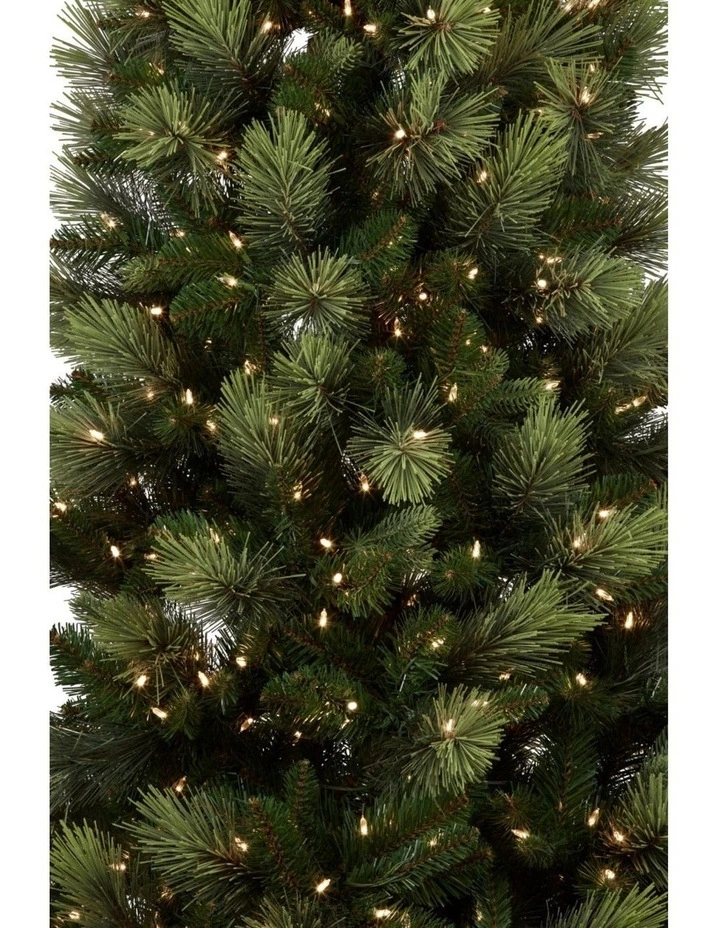 Christabelle 2.3m 7.5ft Christmas Tree with LED Lights Carolina Pine image 2