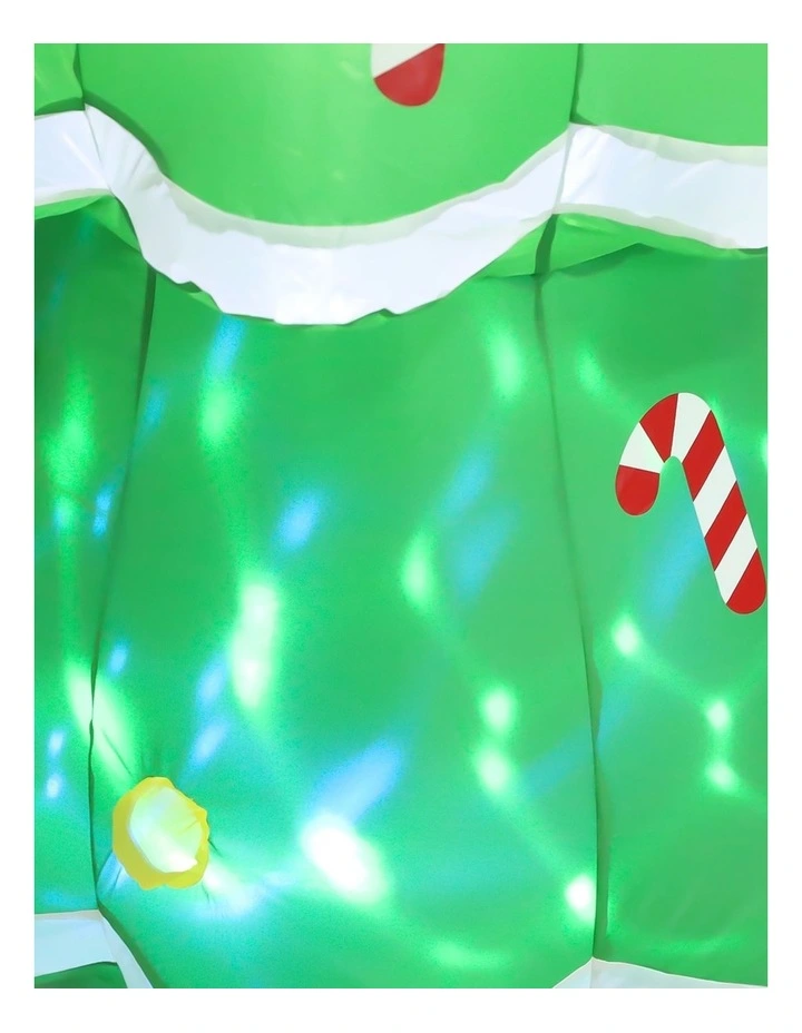 Santaco 1.5m Inflatable Christmas Tree Flashing Light Music Outdoor Decoration image 3