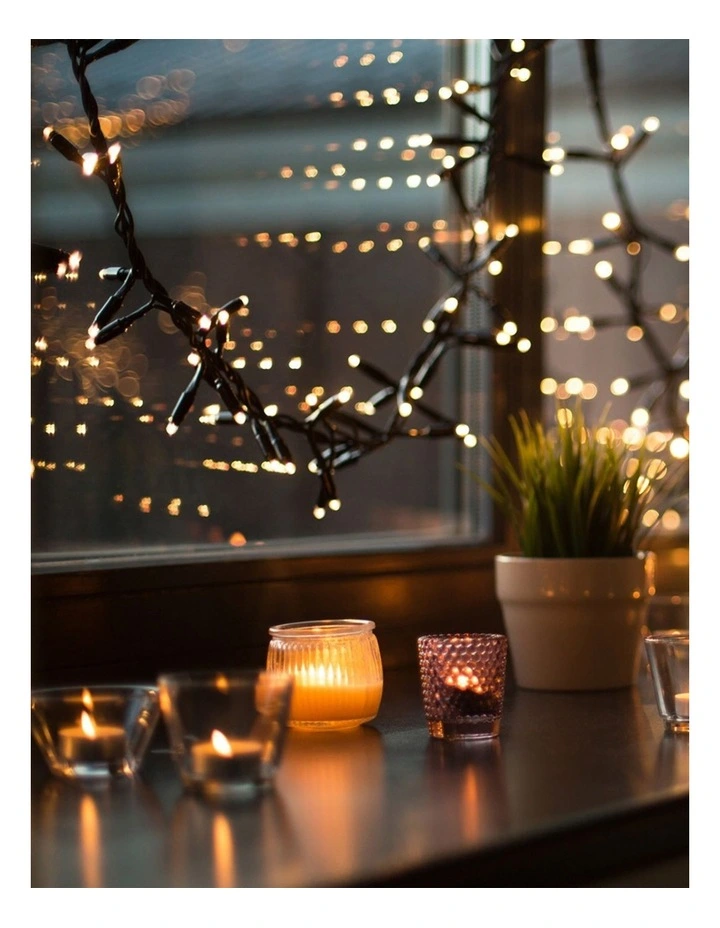 52m 500LED String Solar Powered Fairy Lights Garden Christmas Decor Warm White image 6
