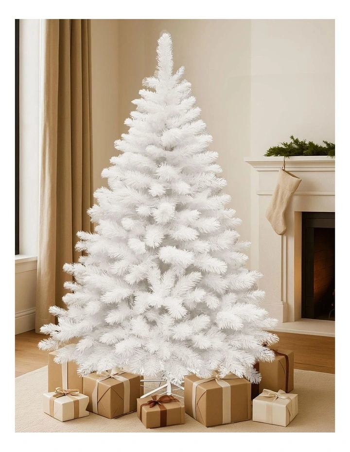 Santaco Christmas Tree 1.5m 5Ft White Artificial Xmas Trees Decoration Outdoor image 7