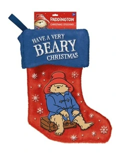 Paddington Bear - Christmas Stocking - Decoration - 3 years 