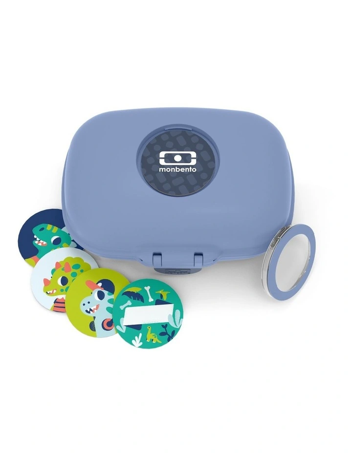 Monbento Mb Gram Kids Snack Box - Blue Infinity image 3