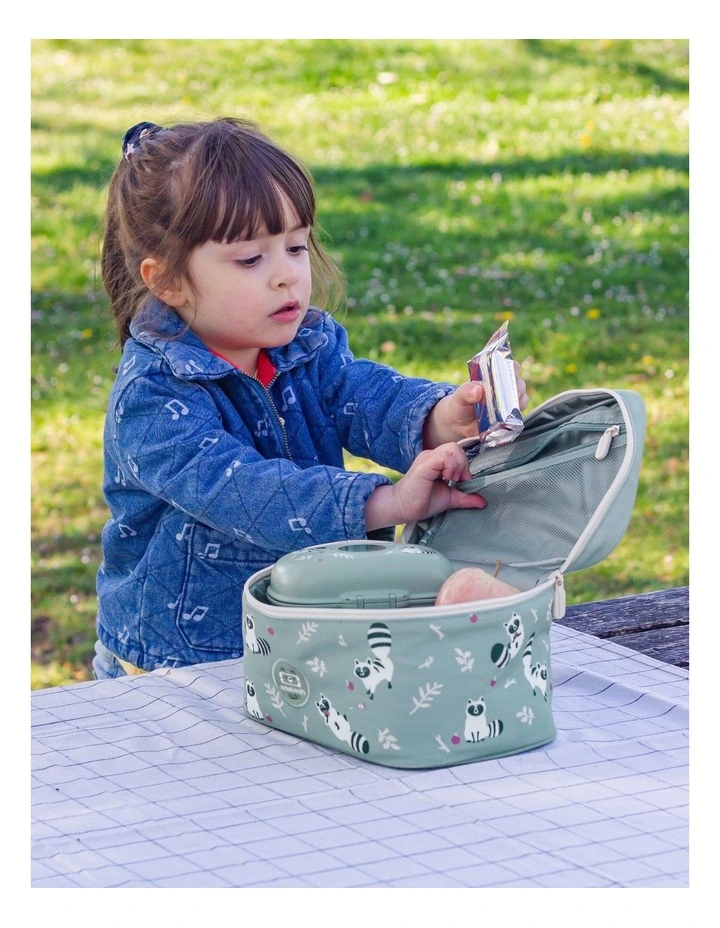 Monbento Mb Frosty Kids Insulated Lunch Bag - Raccoon image 4