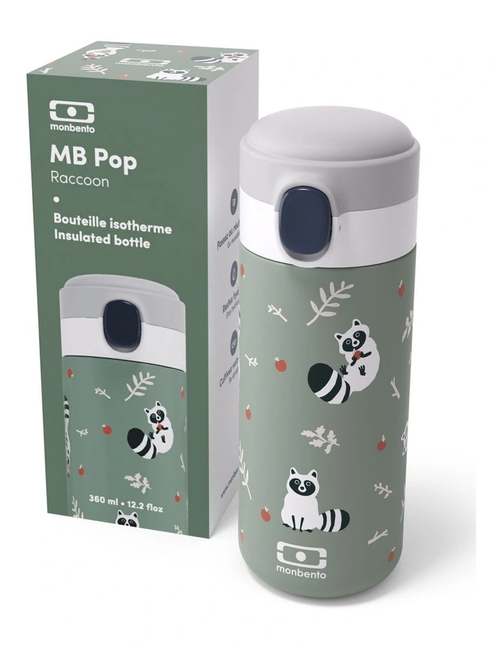 Monbento Mb Pop Insulated Bottle - Raccoon image 3