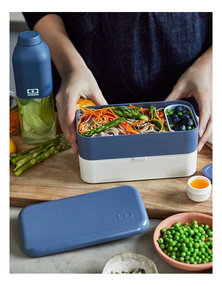 Monbento MB Original Bento Box - Blue Natural image 5