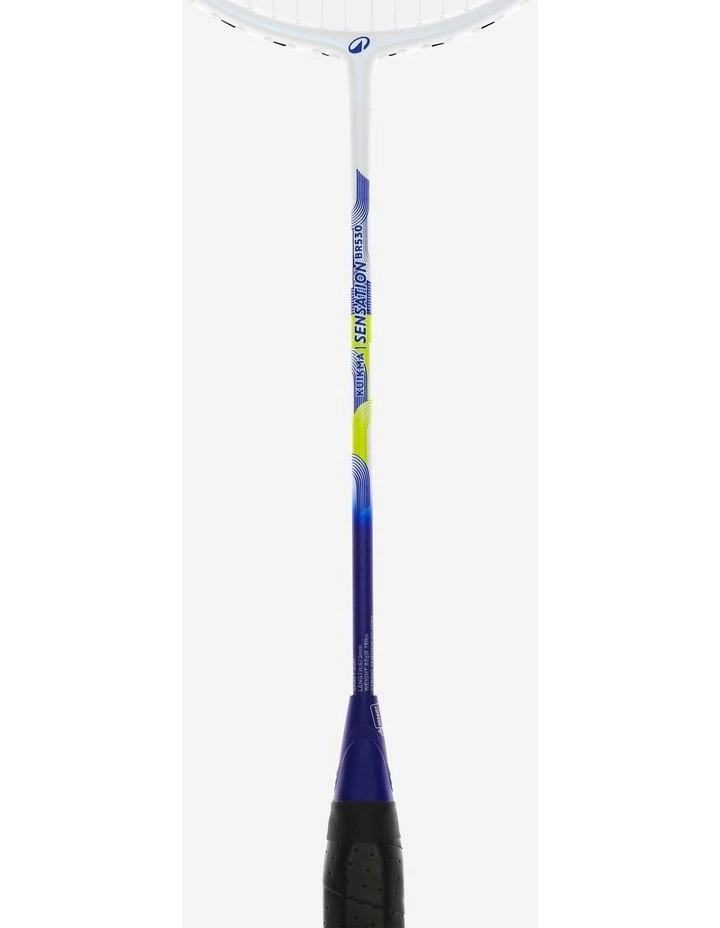 BR Sensation 530 Badminton Racket in White image 4