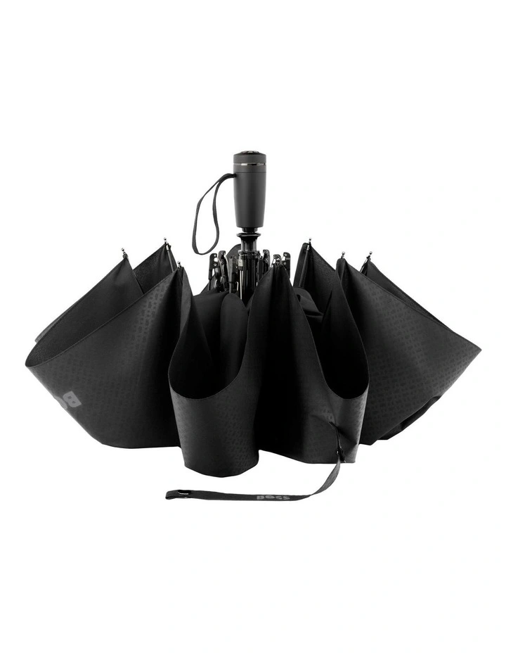 Pocket Umbrella Double B in Black Gun image 3