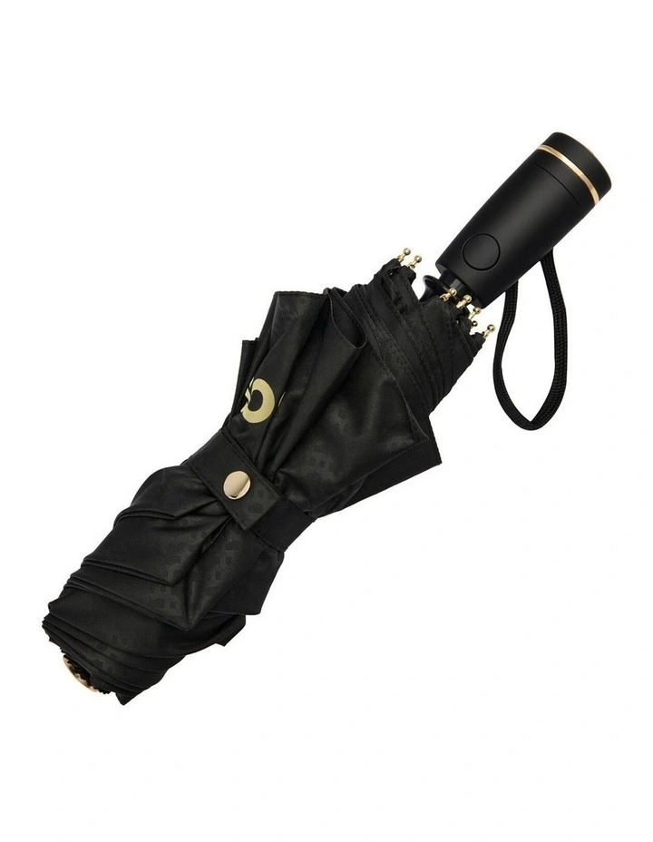Pocket Umbrella Double B in Black image 1