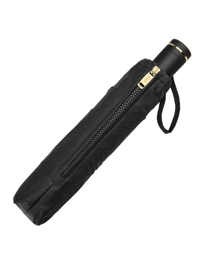 Pocket Umbrella Double B in Black image 6