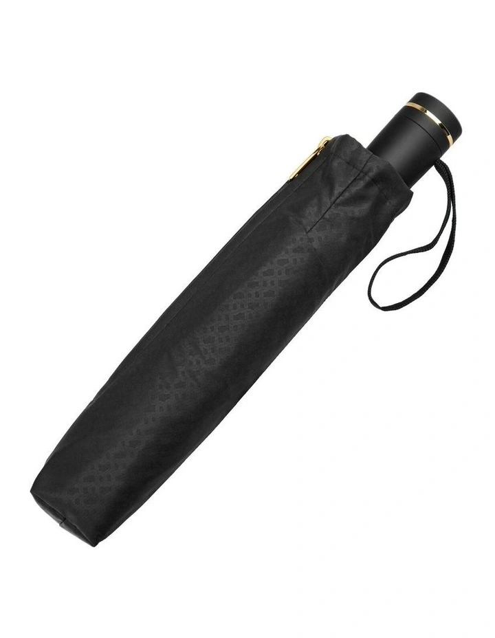 Pocket Umbrella Double B in Black image 7