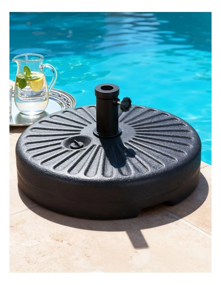 Outdoor Umbrella Base Weight in Black image 3