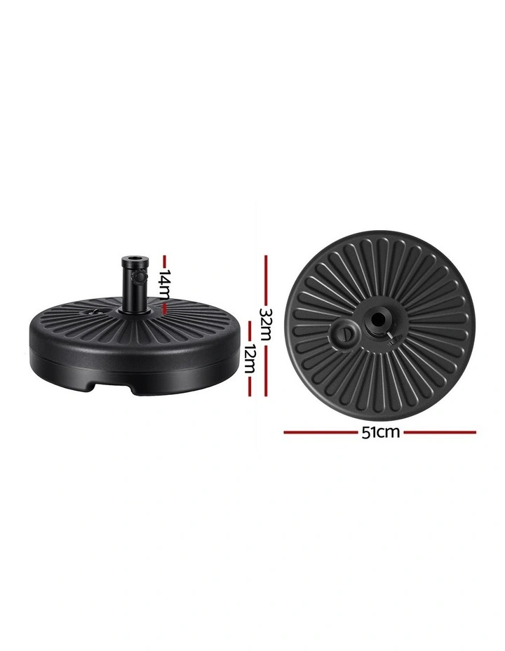 Outdoor Umbrella Base Weight in Black image 4