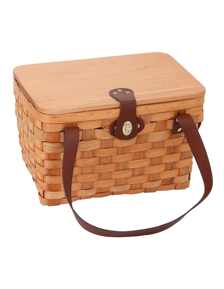 2 Person Picnic Basket in Multi image 2