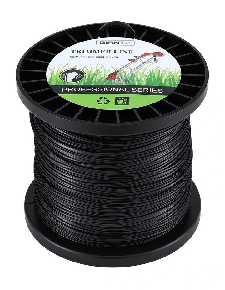 Whipper Snipper Trimmer Line 2.4mm in Black image 1