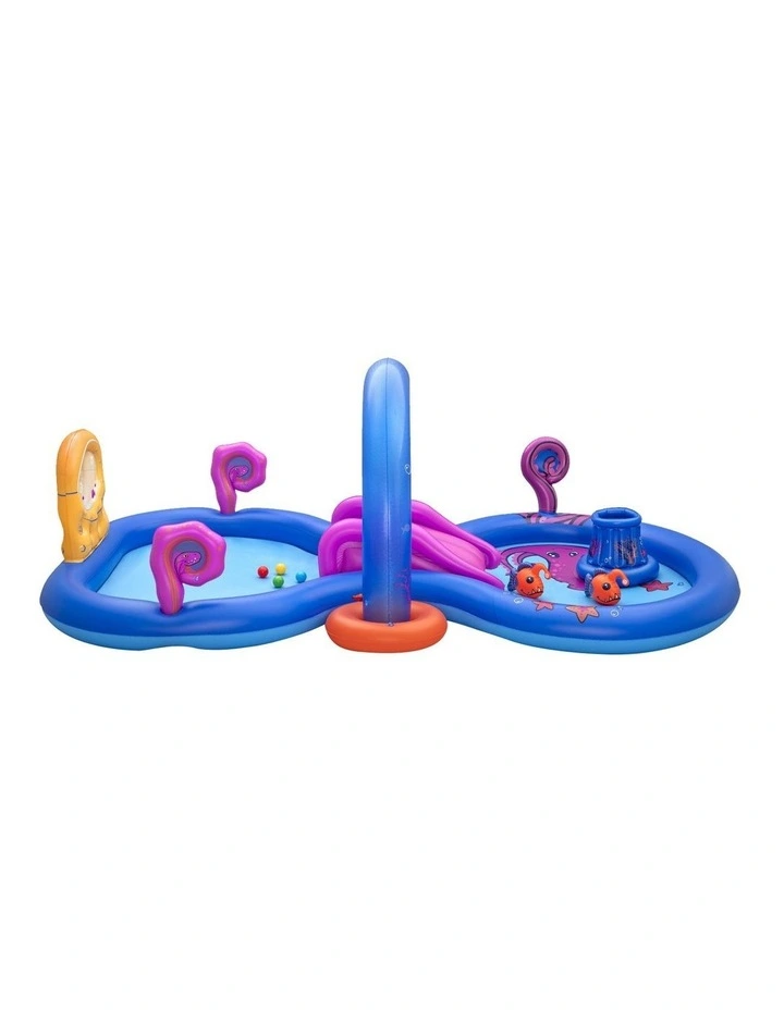 Inflatable Play Splash Pool in Multi image 2