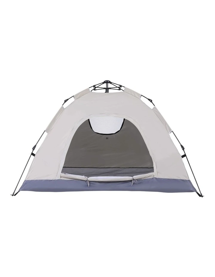 Instant Pop Up Camping Tent 2 Person in Beige image 2