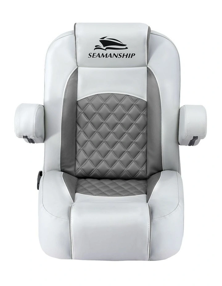 Reclining Captain Boat Seat 90 to 155 Degrees in Grey image 2