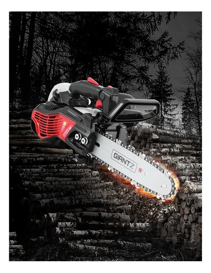 Petrol Bar Chainsaw 10 inch in Multi image 3
