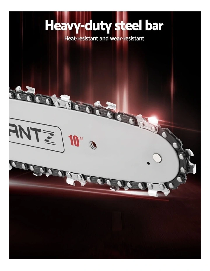 Petrol Bar Chainsaw 10 inch in Multi image 7