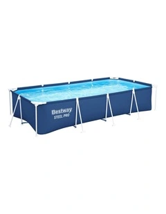Swimming Pool Steel Frame 5700L in Blue