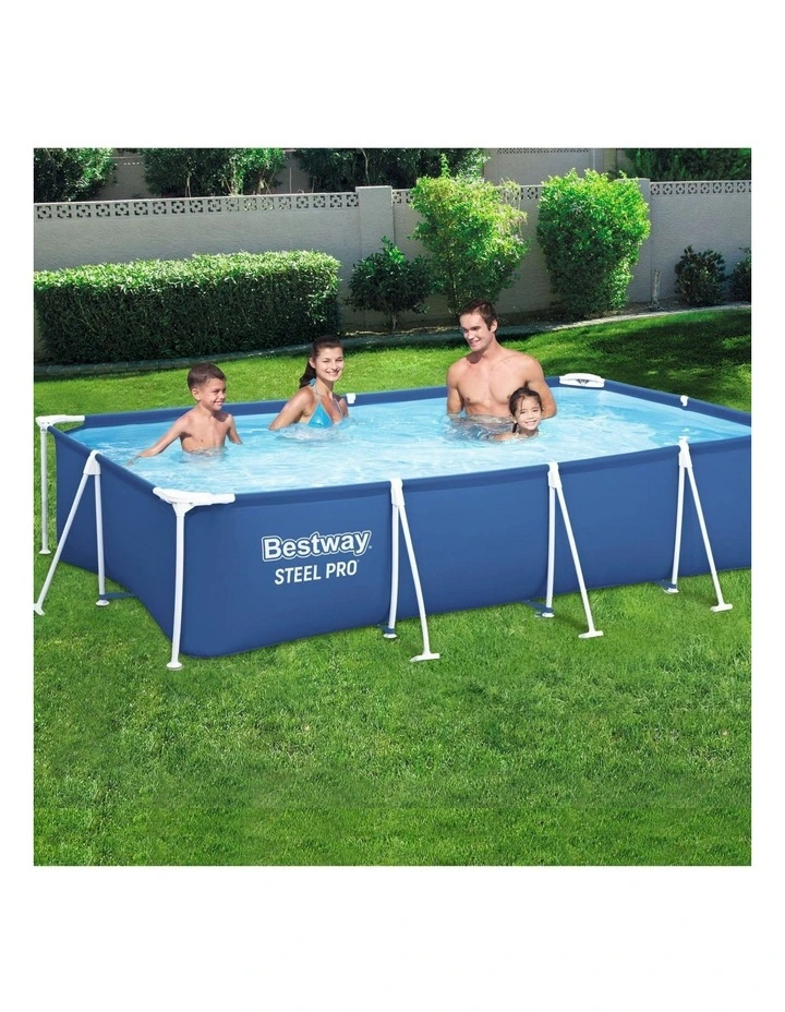 Swimming Pool Steel Frame 5700L in Blue image 3