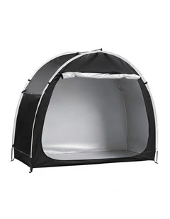 Outdoor Bike Storage Tent in Black