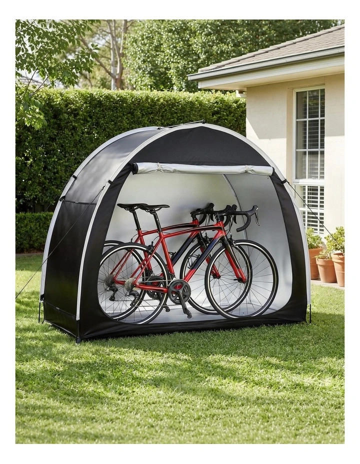 Outdoor Bike Storage Tent in Black image 4