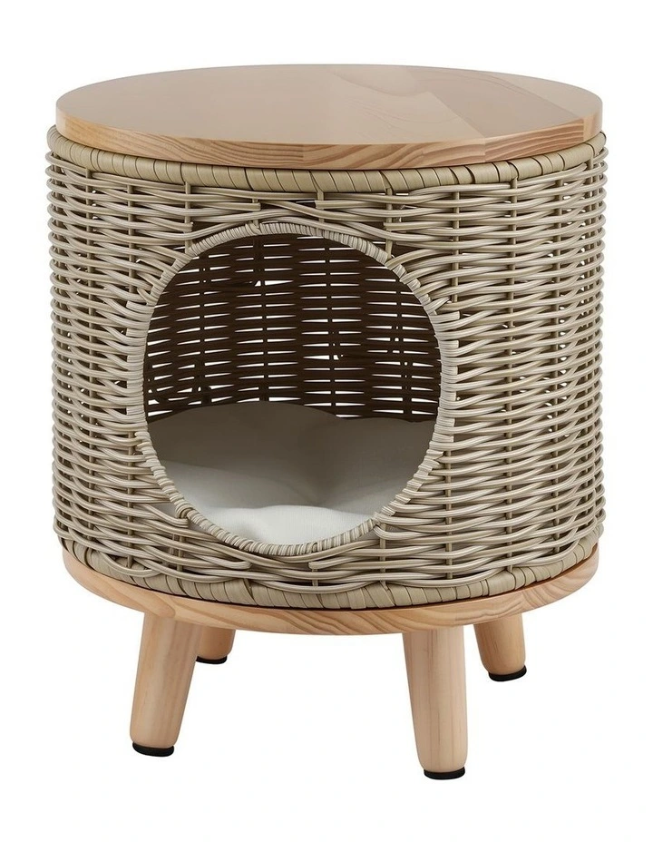 Coffee Side Table in Beige image 1