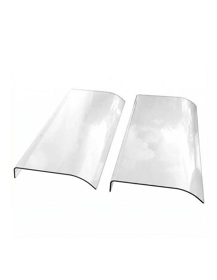 Window Door Awning 0.4mx2m in Transparent image 1