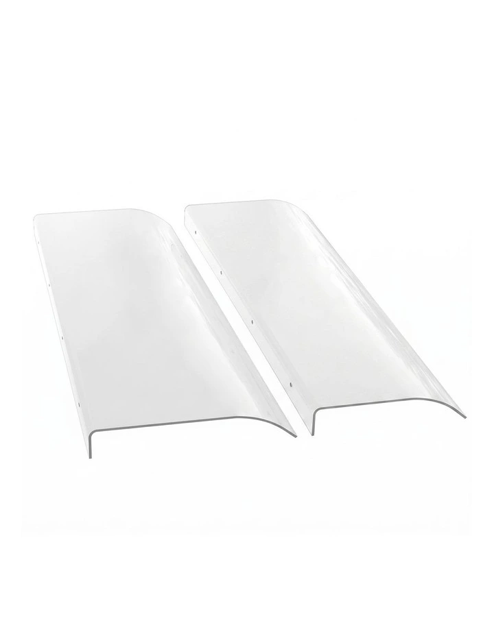 Window Door Awning 0.4mx2m in Transparent image 2