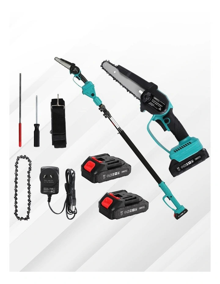 Telescopic Pole Chainsaw Trimmer Kit 20V Battery image 3