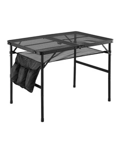 Portable BBQ Camp Table 3.9kg in Black