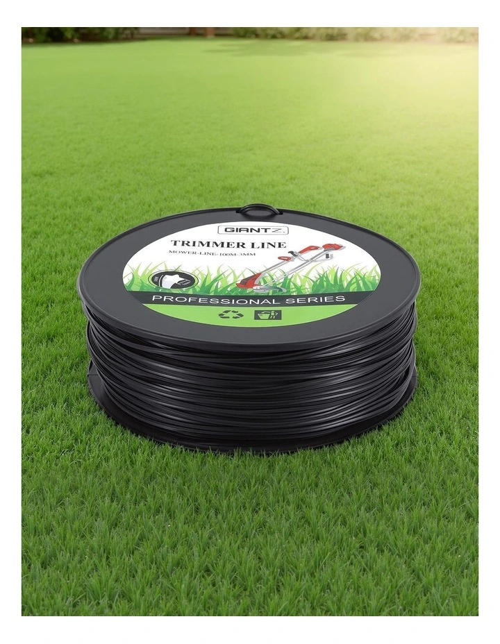 Line Trimmer Nylon String Cord 100M in Black image 4
