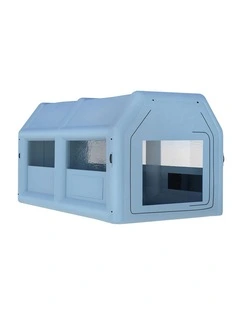 Inflatable Spray Booth 4x3m in Blue